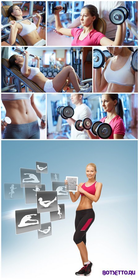 Stock Photos - Girls Fitness